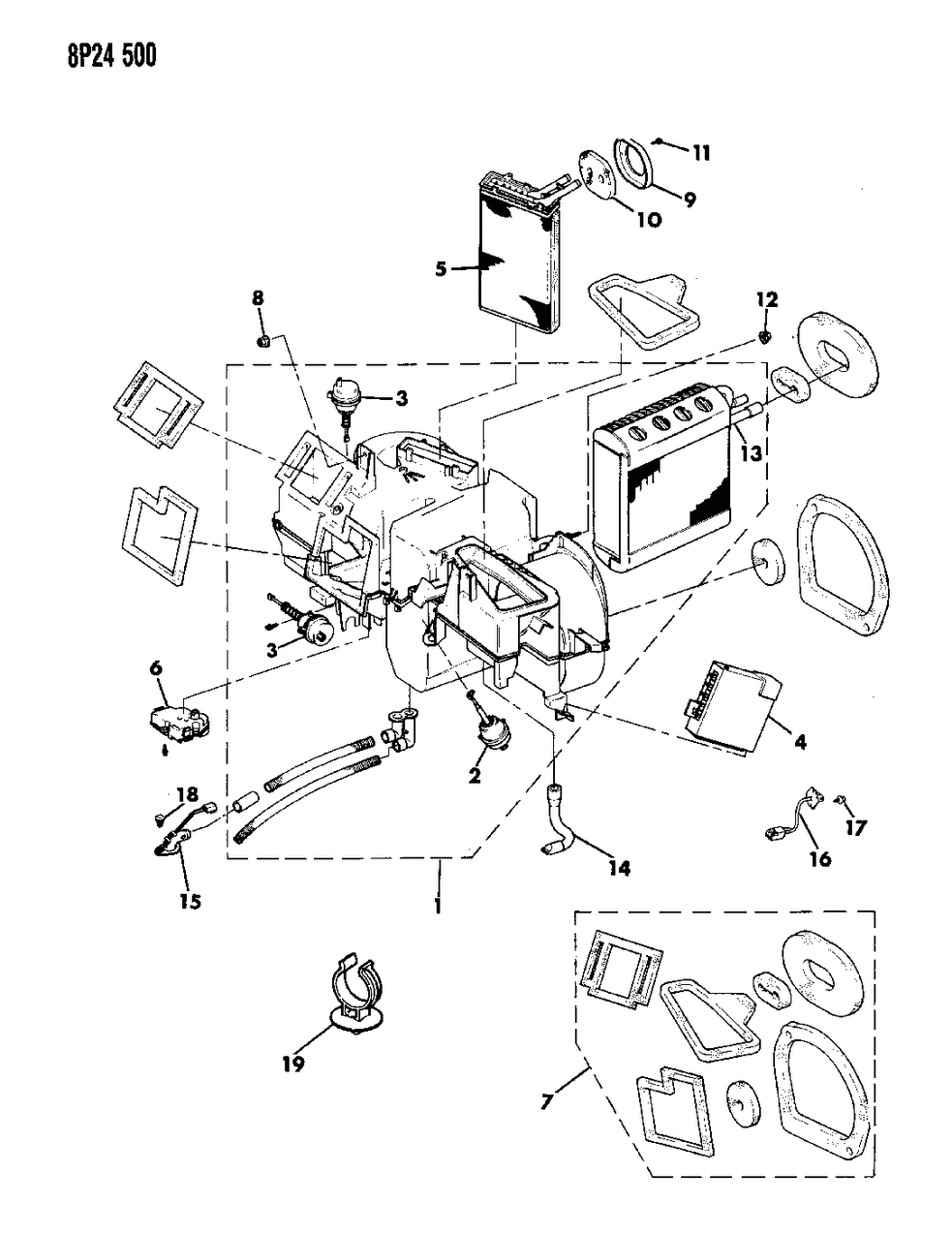 Mopar 36002426 Core Heater