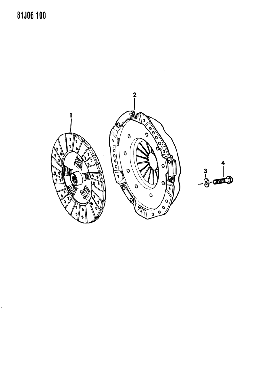 Mopar 53002711 Cover-Clutch And Plate Assembly