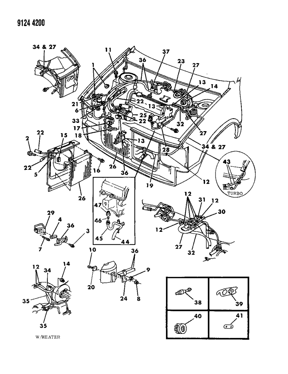 Mopar 4540181 Hose Engine To Valve