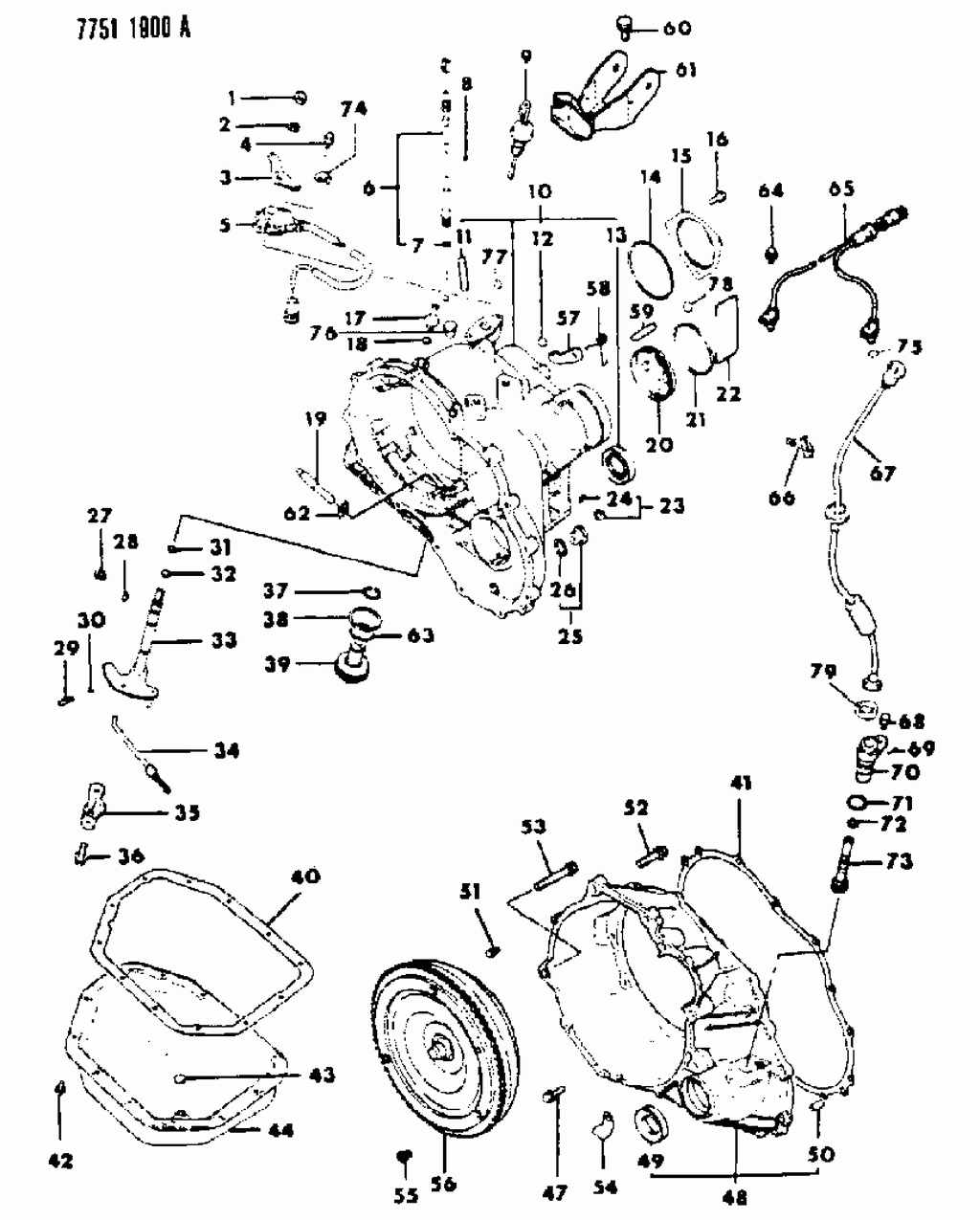 Mopar MF665531 Plug-Automatic Transmission Case