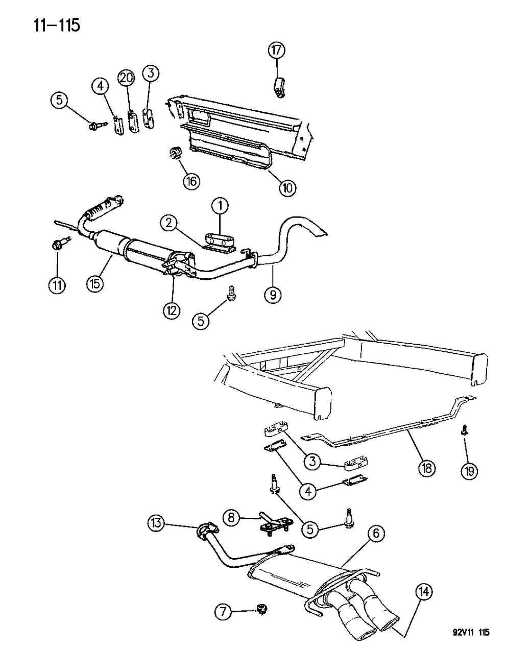 Mopar 4763592 Pipe