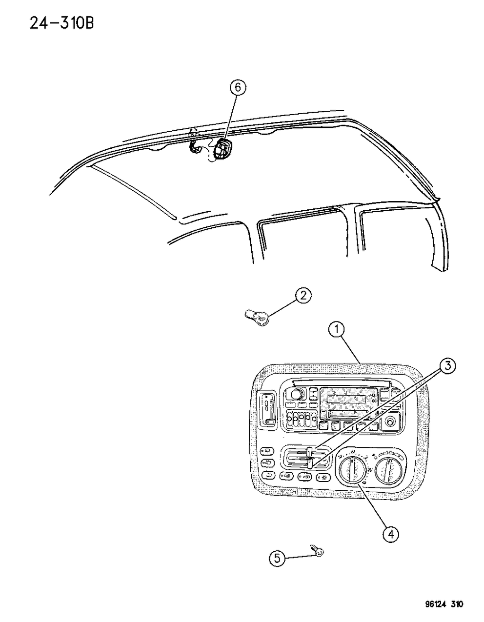 Mopar 4882580 Knob A/C & Heater Control