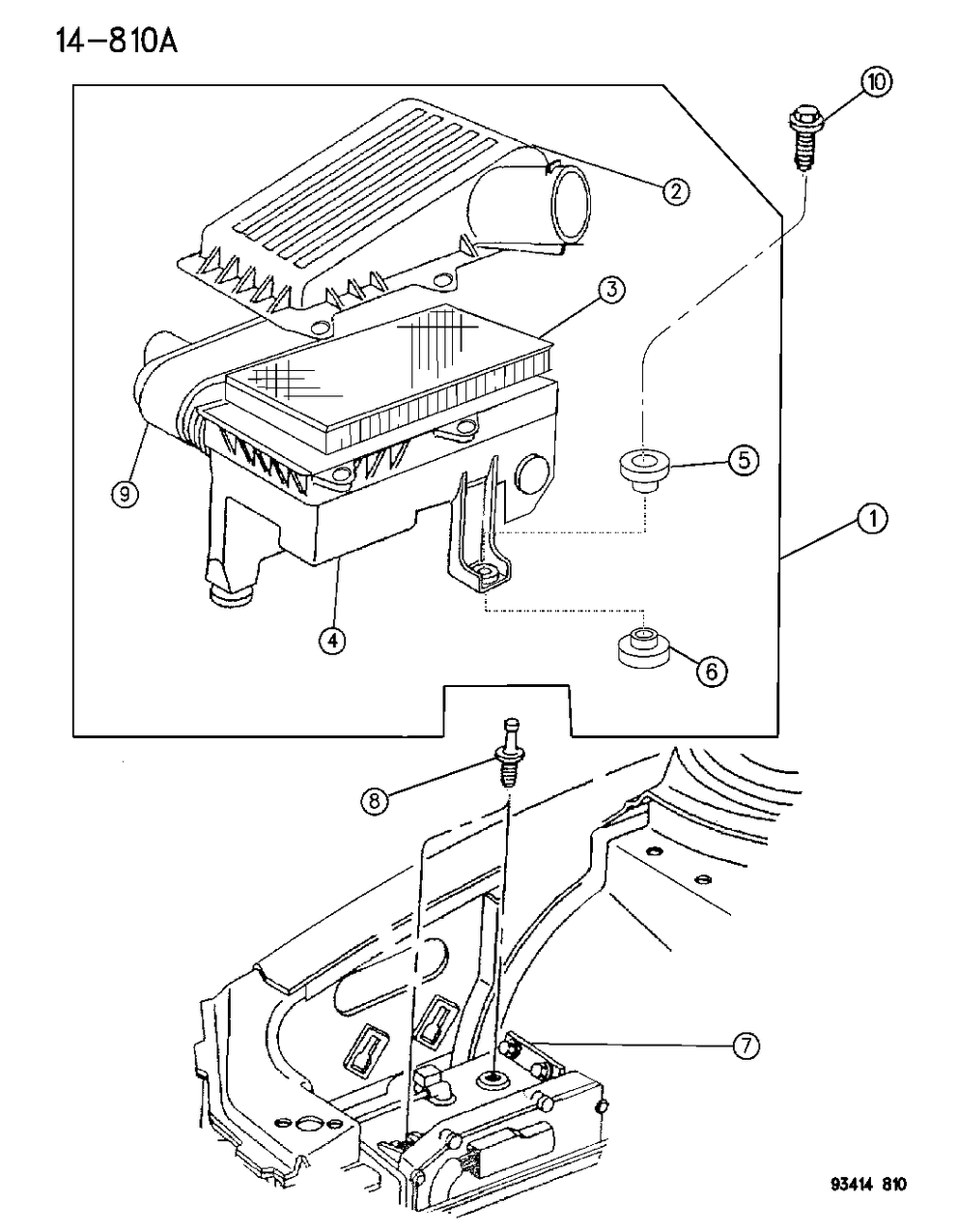 Mopar 4573028 Air Cleaner