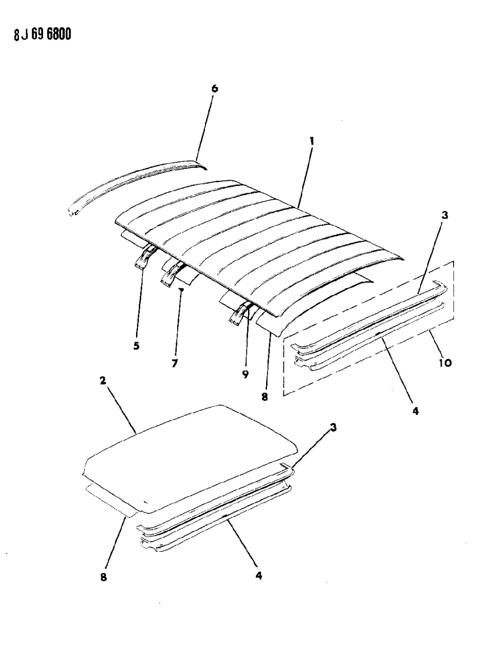 Mopar J0955332 Panel