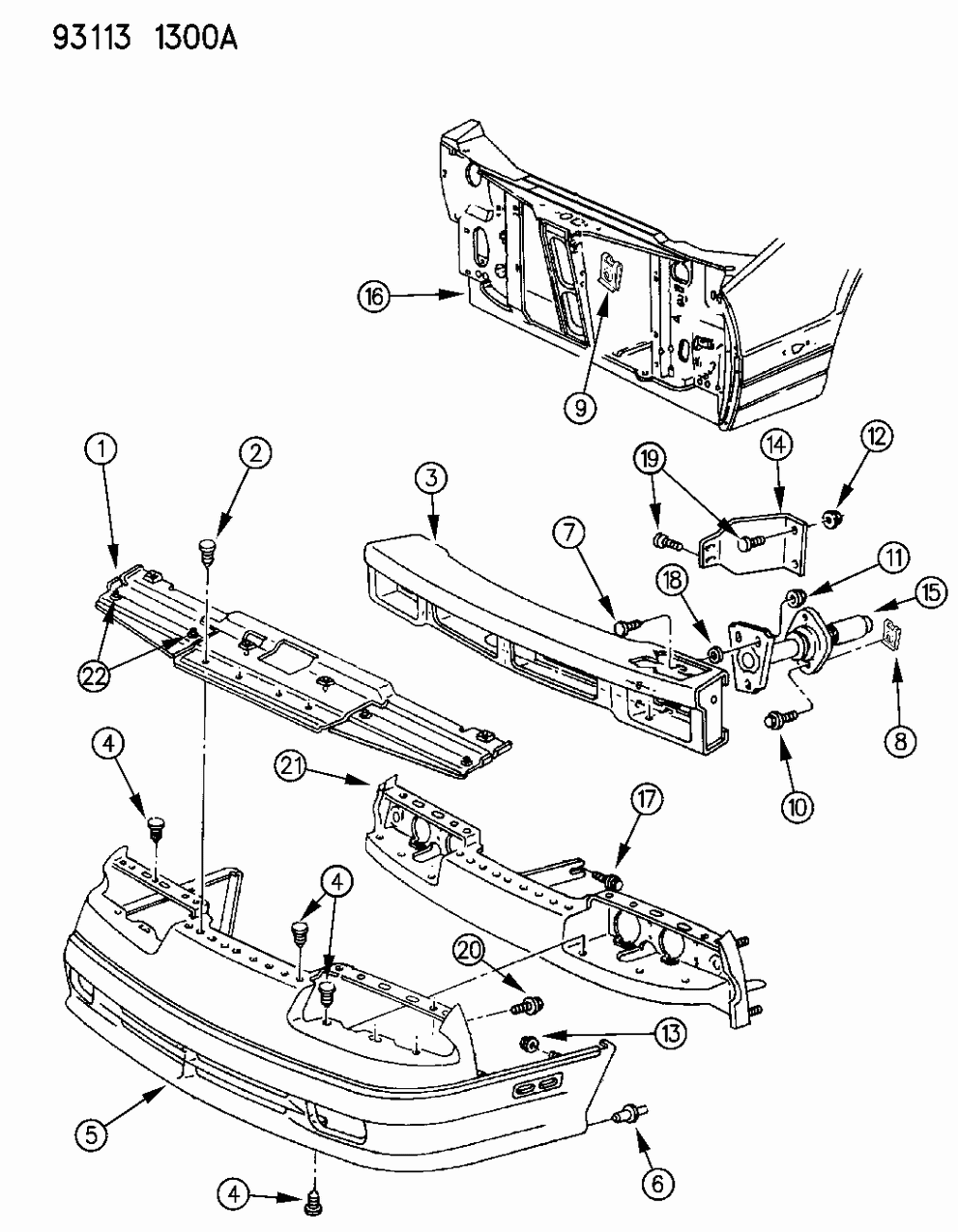 Mopar 6502104 RETAINER-Front Lower W/HSE SPOWER Steering HLD