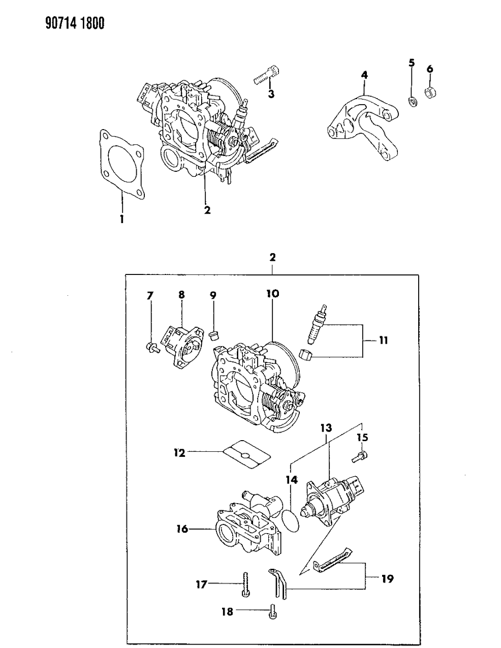 Mopar MD614327 Sensor, Throttle