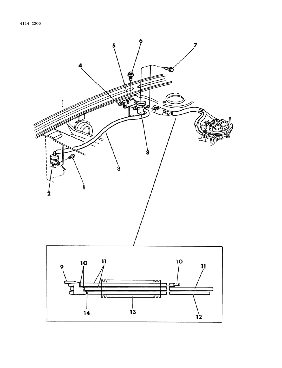 Mopar 4275636 Connector