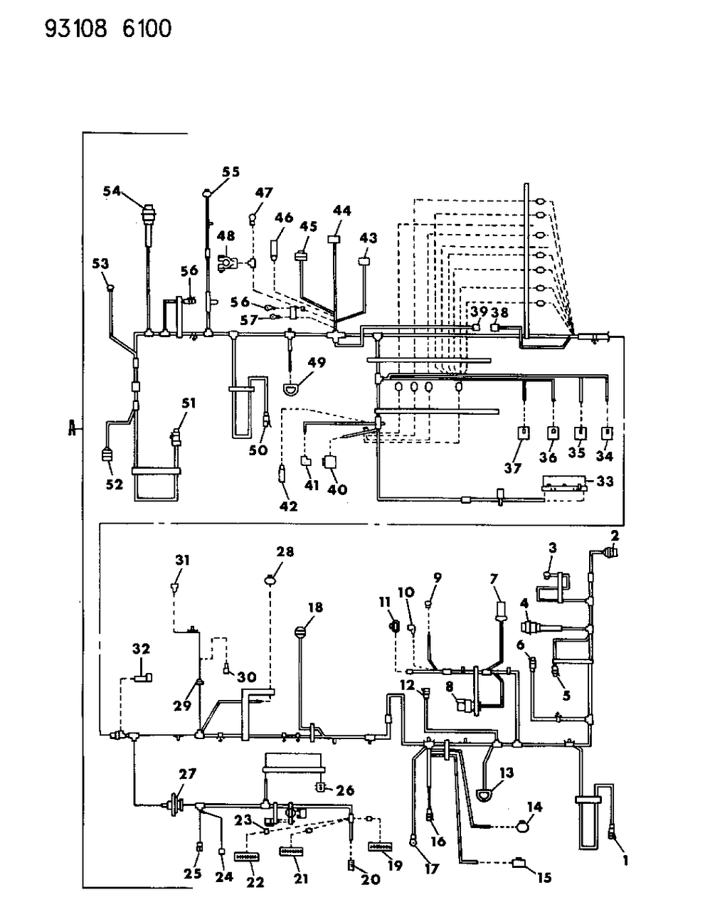 Mopar 4661471 Wiring-Head Lamp & Dash Panel