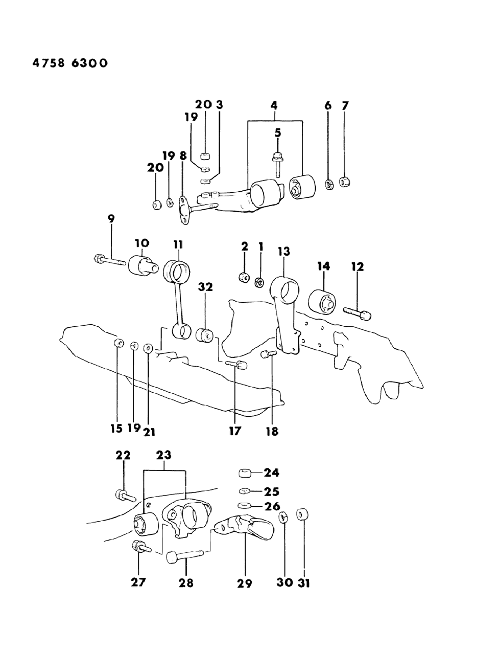 Mopar MF241298 Bolt