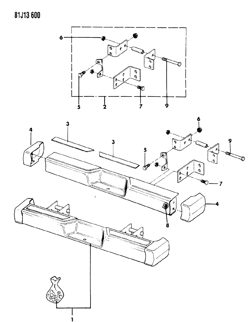 Mopar J4005986 Bolt-HEXAGON Hd