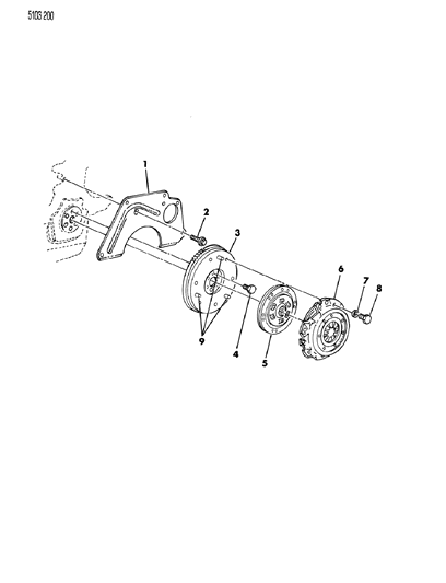 1985 Dodge Omni Clutch Diagram 2