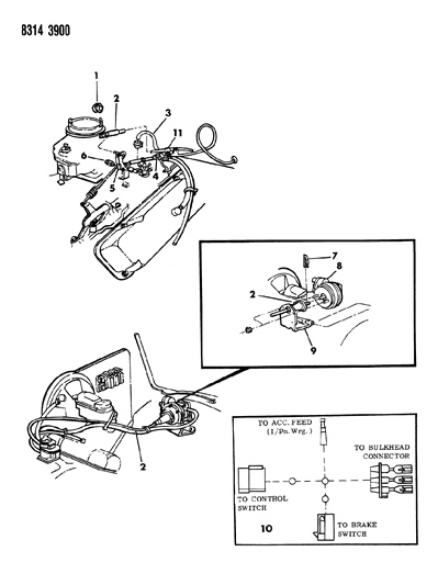 1989 Dodge W350 Speed Control Diagram 2