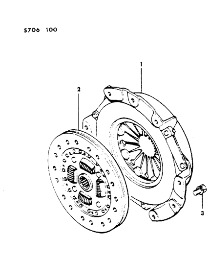 1985 Dodge Ram 50 Clutch Diagram