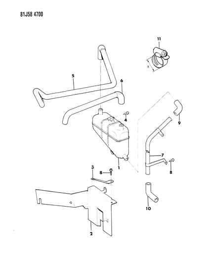 1985 Jeep Cherokee Oil Separator Diagram