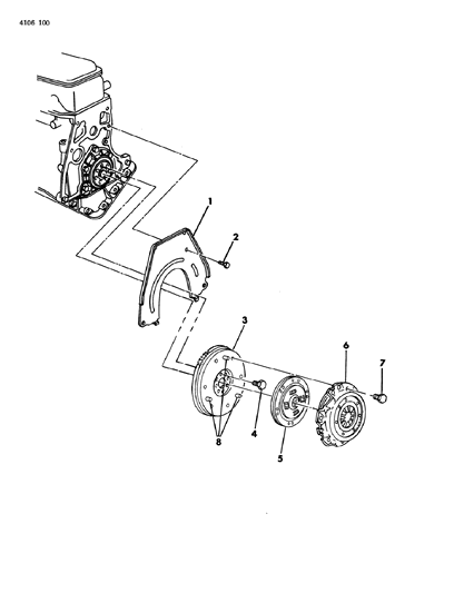 1984 Dodge Charger Clutch Diagram 1