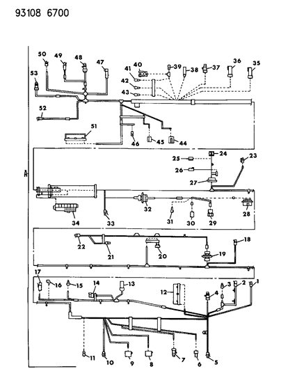 1993 Dodge Daytona Wiring - Headlamp To Dash Diagram