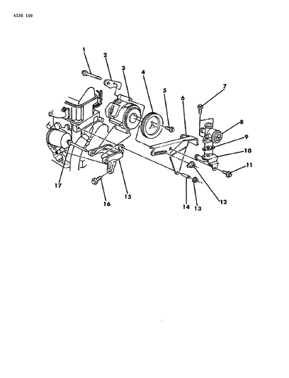 1984 Dodge Diplomat Air Pump Diagram 1