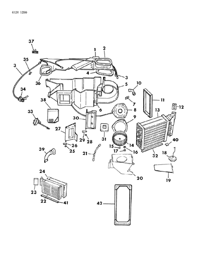 1984 Dodge 600 Hose Diagram for 3847622