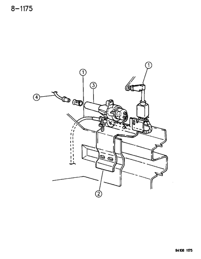 1994 Dodge Shadow Illuminated Door Lock Light Diagram