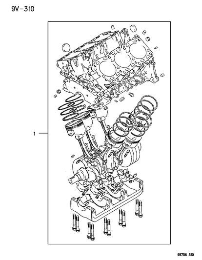 1996 Dodge Stealth Short Engine Diagram