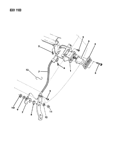 1989 Dodge Ramcharger Seat Back Release Diagram