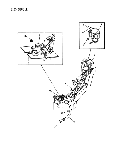 1986 Dodge Omni Vapor Canister Diagram 2