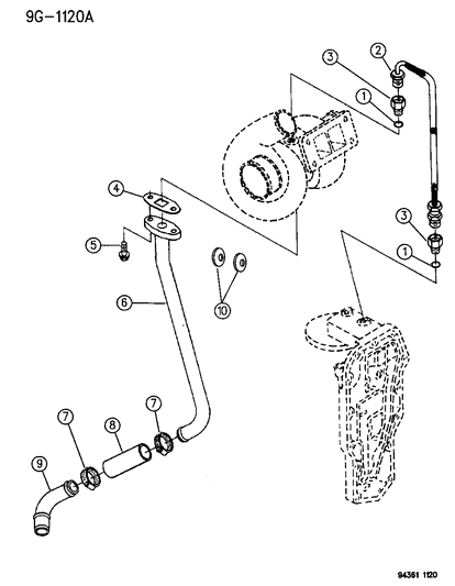 1995 Dodge Ram 3500 Oil Lines Diagram