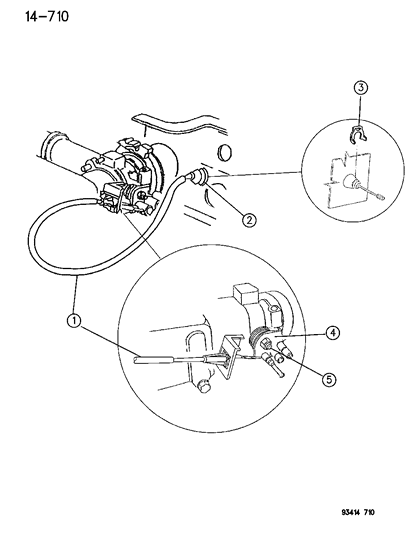 1994 Dodge Intrepid Throttle Control Diagram