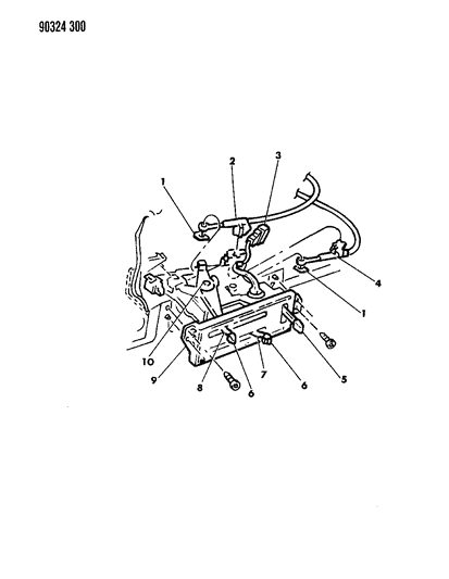 1993 Dodge D150 Controls Heater Diagram