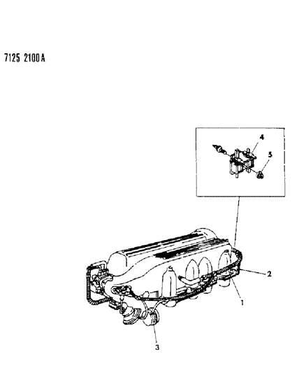 1987 Dodge Lancer EGR System Diagram 4