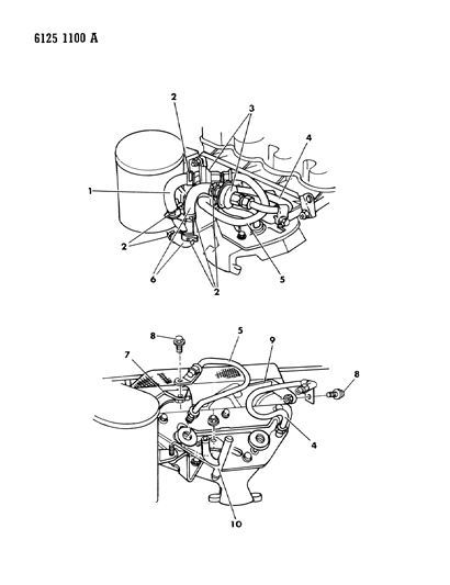 1986 Chrysler Fifth Avenue Aspirator Diagram 3