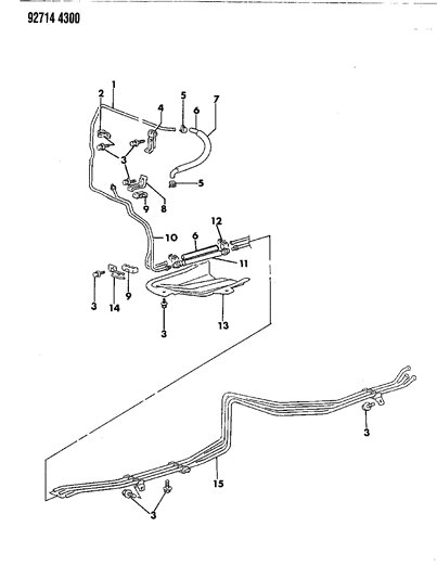 1992 Dodge Colt Fuel Line Diagram 1