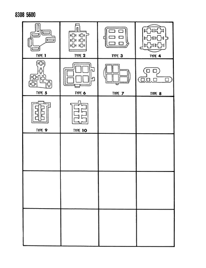 1988 Dodge D250 Insulators 6 Way Diagram