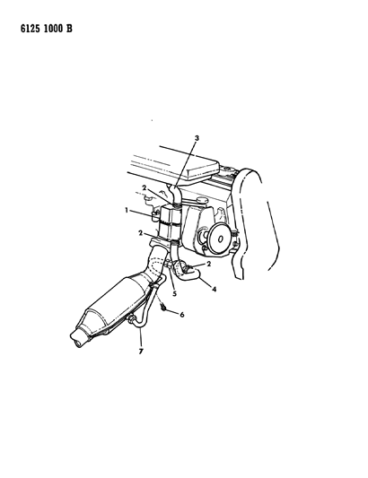 1986 Dodge Charger Aspirator Diagram 2