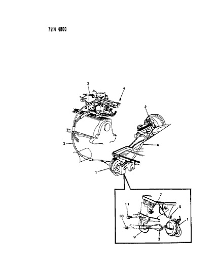 1987 Chrysler Fifth Avenue Speed Control Diagram 1