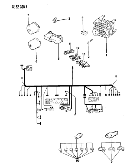 1989 Jeep Wrangler Fuse Panel - Instrument Panel Wiring Diagram