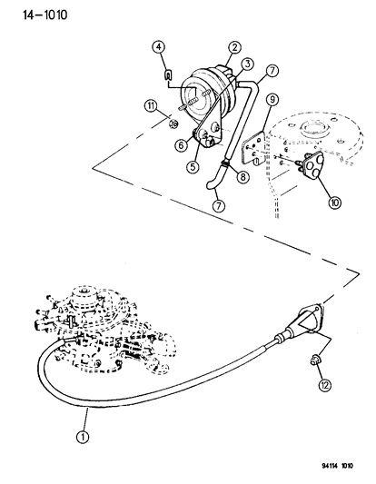 1995 Chrysler LeBaron Speed Control Diagram 1