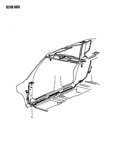 1990 Chrysler New Yorker Wiring - Body & Accessories Diagram