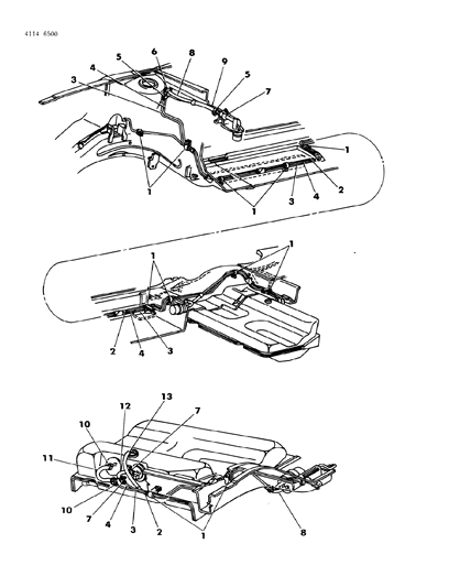 1984 Dodge 600 Fuel Line Diagram 2