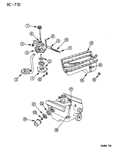 1996 Jeep Grand Cherokee Engine Oiling Diagram 2