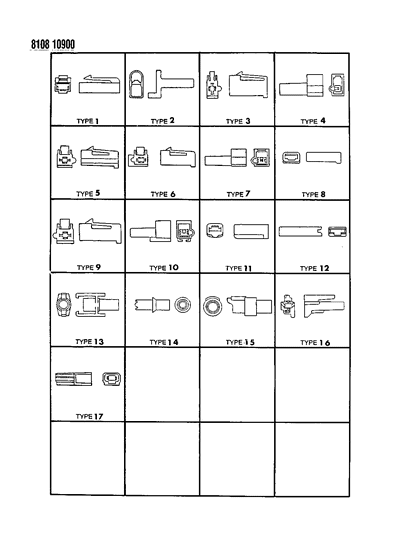 1988 Dodge Dynasty Insulators 1 Way Diagram