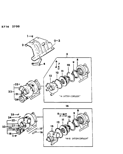 1985 Dodge Conquest Turbo Charger Diagram