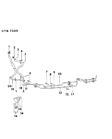 1986 Dodge Ram 50 Fuel Line Diagram 2