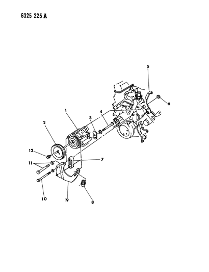 1987 Dodge Dakota Air Pump Diagram 2