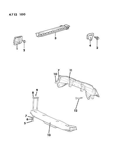 1984 Dodge Colt Frame Diagram