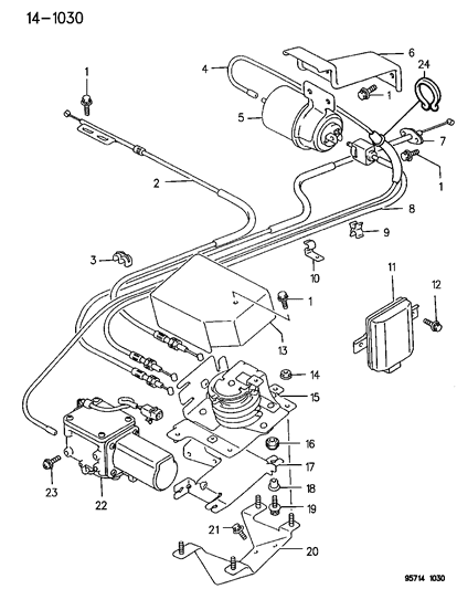 1996 Dodge Stealth Speed Control Diagram