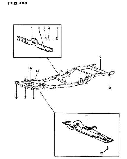 1986 Dodge Ram 50 Frame Diagram 2