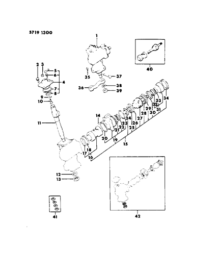 1986 Dodge Conquest Gear - Power Steering Diagram