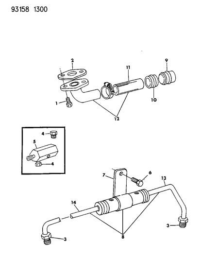 1993 Dodge Daytona Oil Lines Diagram