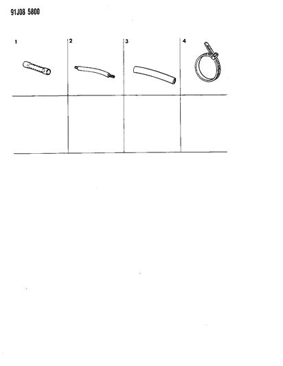 1991 Jeep Comanche Crimp Splice - Fusible Link - Heat Shrink Diagram